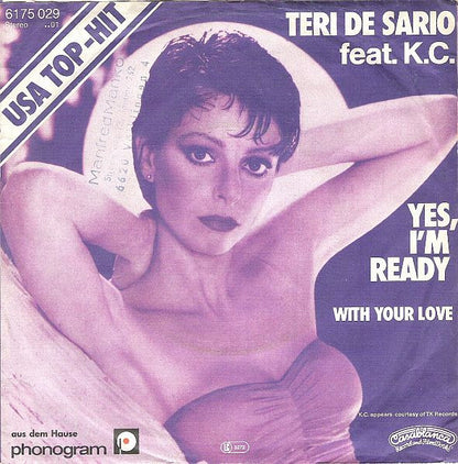 Teri De Sario* feat. K.C.* : Yes, I'm Ready (7", Single)