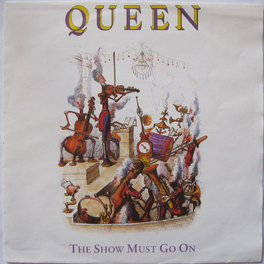Queen : The Show Must Go On (7", Single, Sid)