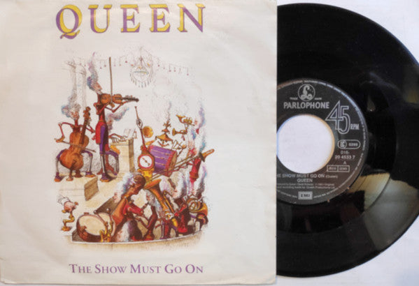 Queen : The Show Must Go On (7", Single, Sid)