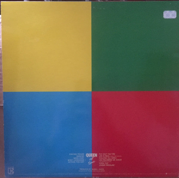 Queen : Hot Space (LP, Album, AR)