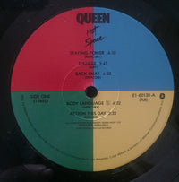 Queen : Hot Space (LP, Album, AR)