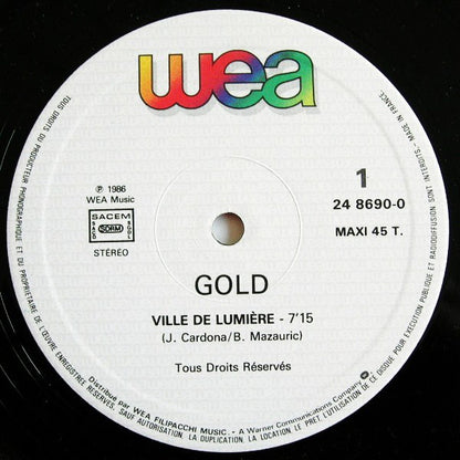 Gold (3) : Ville De Lumière (12", Maxi)