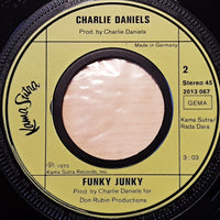 Charlie Daniels : Uneasy Rider / Funky Junky (7", Single)
