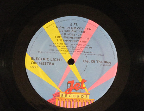 Electric Light Orchestra : Out Of The Blue (2xLP, Album)