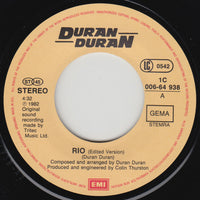 Duran Duran : Rio (7", Single)