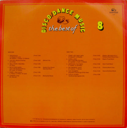 Various : The Best Of Disco / Dance Music  8 (LP, Comp)