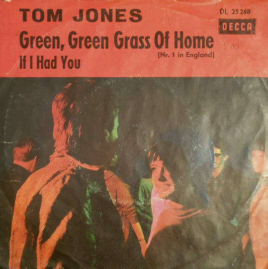 Tom Jones : Green, Green Grass Of Home  (7", Single)
