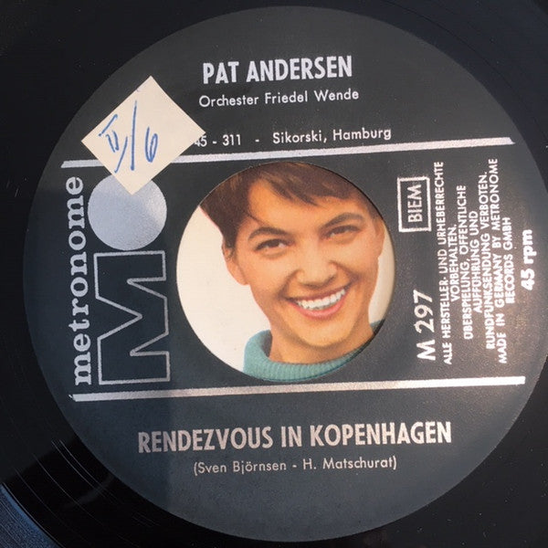 Pat Andersen : Sieben Weisse Rosen (7", Single)