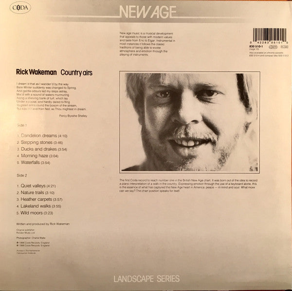 Rick Wakeman : Country Airs (LP)