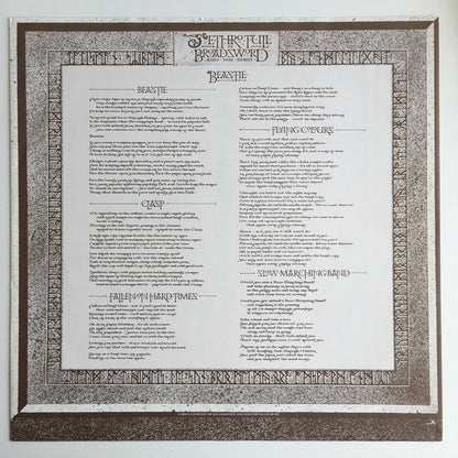Jethro Tull : The Broadsword And The Beast (LP, Album)