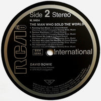 David Bowie : The Man Who Sold The World (LP, Album, RE)