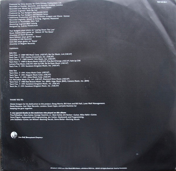 The Law (3) : The Law (LP, Album)