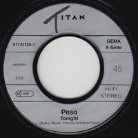 Peso (2) : Tonight / Fool For Love (7", Single)