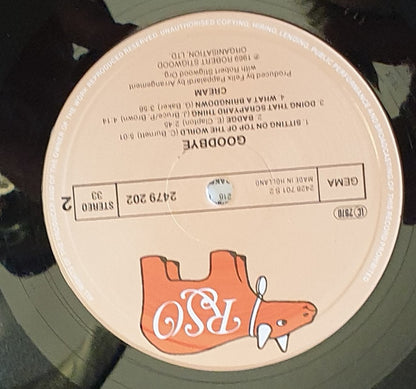 Cream (2) : Goodbye (LP, Album)