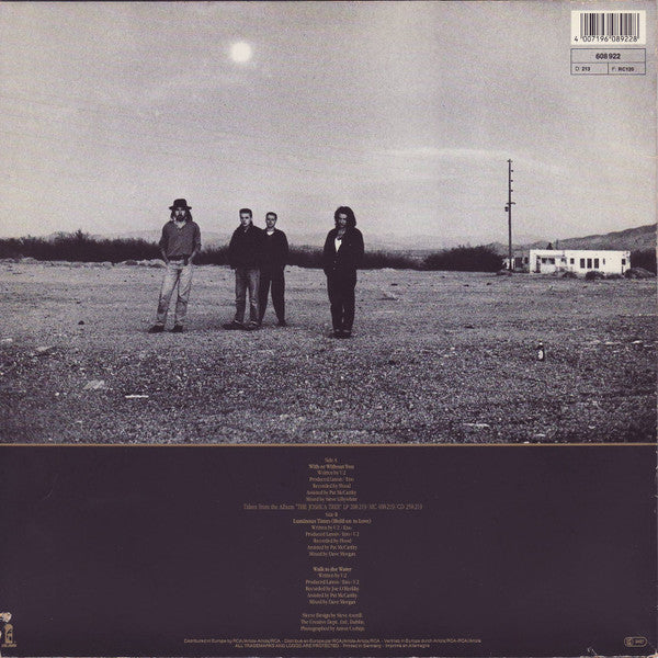 U2 : With Or Without You (12", Maxi)