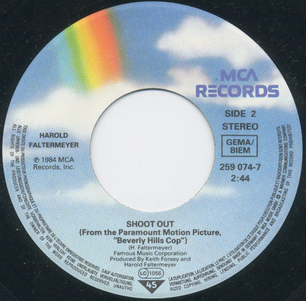 Harold Faltermeyer : Axel F (7", Single)