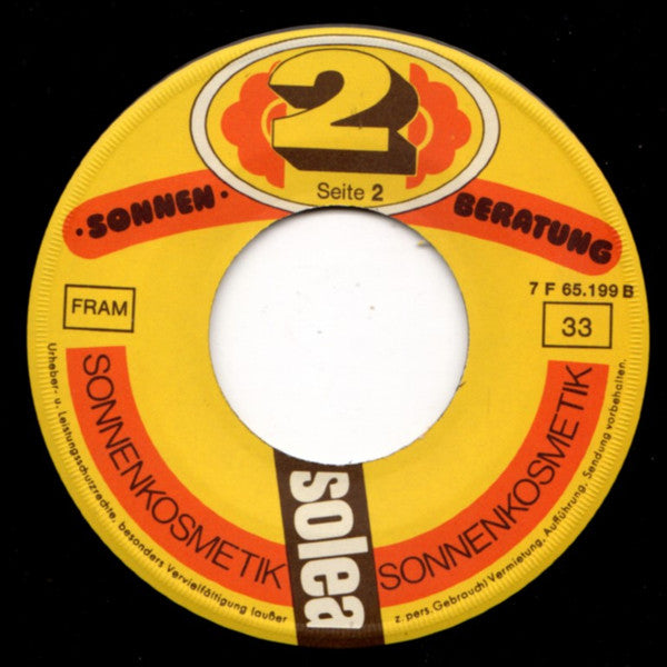 Unknown Artist : •Sonnen• Beratung 2 (7")