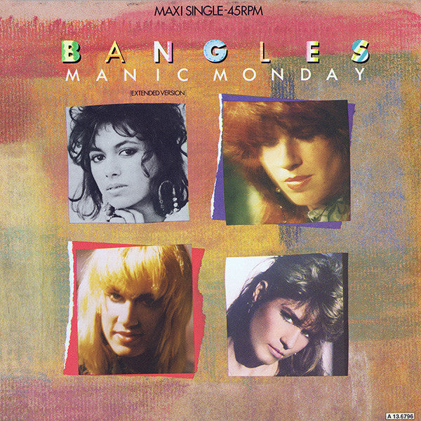 Bangles : Manic Monday (Extended Version) (12", Maxi)