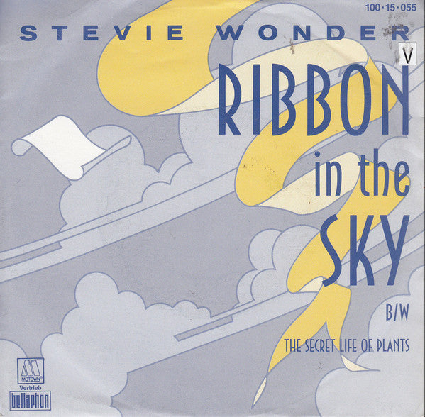 Stevie Wonder : Ribbon In The Sky (7", Single)