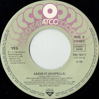 Yes : Leave It (7", Single)