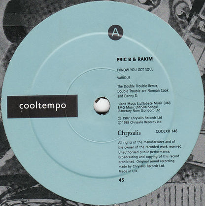 Eric B. And Rakim* : I Know You Got Soul (Six Minutes Of Soul) (The Double Trouble Remix) (12")