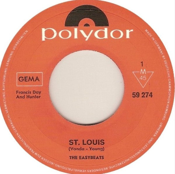 Easybeats* : St. Louis (7", Single, Mono)