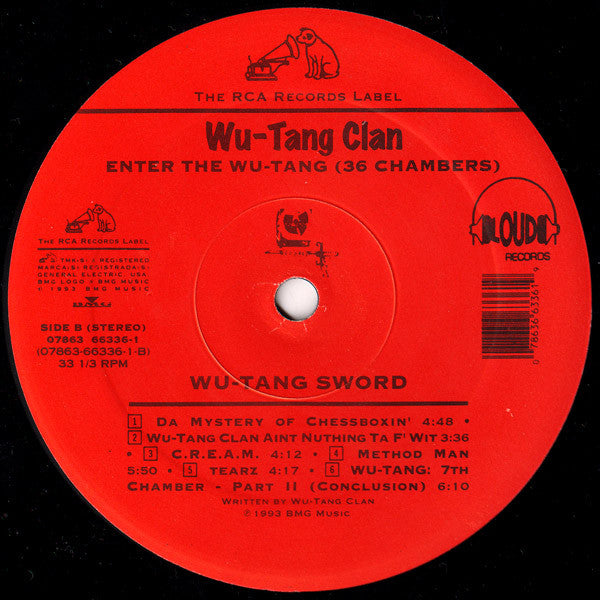 Wu-Tang Clan : Enter The Wu-Tang (36 Chambers) (LP, Album, SRC)