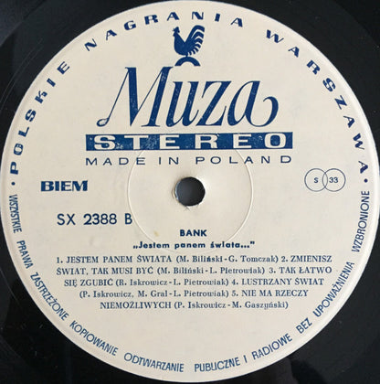 Bank (2) : Jestem Panem Świata... (LP, Album)
