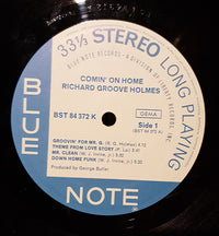 Richard Groove Holmes* : Comin' On Home (LP, Album)