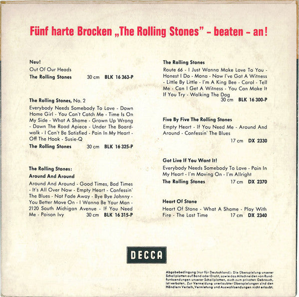 The Rolling Stones : Get Off Of My Cloud / I'm Free (7", Single)