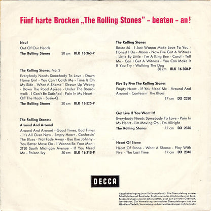 The Rolling Stones : 19th Nervous Breakdown / As Tears Go By (7", Single)
