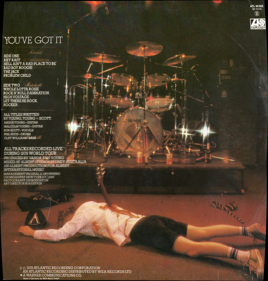 AC/DC : If You Want Blood You've Got It (LP, Album)