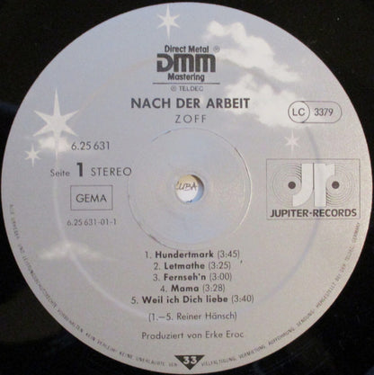 Zoff : Nach Der Arbeit (LP, Album)
