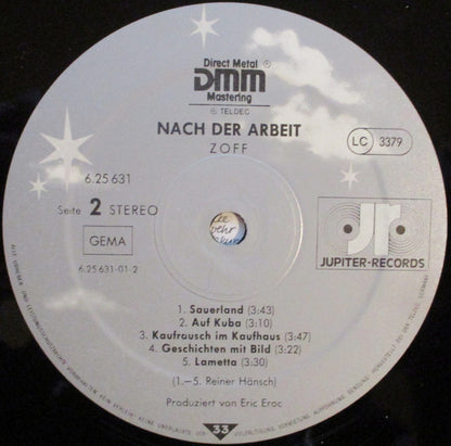 Zoff : Nach Der Arbeit (LP, Album)