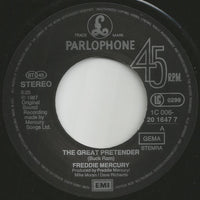 Freddie Mercury : The Great Pretender (7", Single)