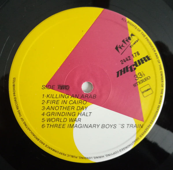 The Cure : Boys Don't Cry (LP, Album, RE)