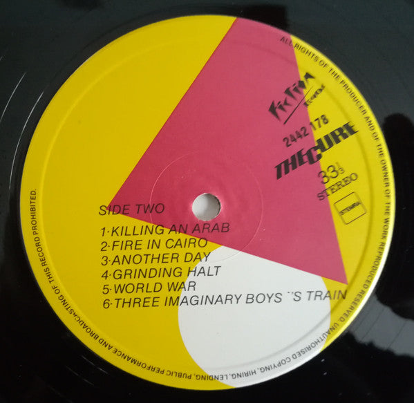 The Cure : Boys Don't Cry (LP, Album, RE)