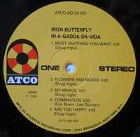 Iron Butterfly : In-A-Gadda-Da-Vida (LP, Album, RP, DGG)