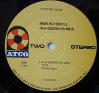 Iron Butterfly : In-A-Gadda-Da-Vida (LP, Album, RP, DGG)