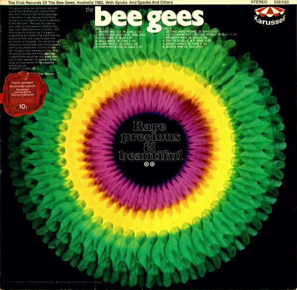 Bee Gees : Rare, Precious & Beautiful (LP, Album, RE)