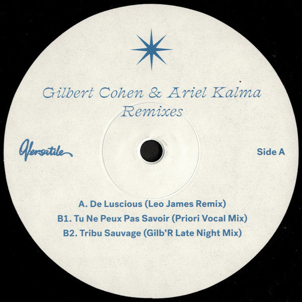 Gilbert Cohen & Ariel Kalma : Remixes (12")