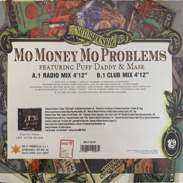 Notorious B.I.G. : Mo Money Mo Problems (12")