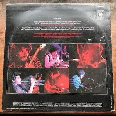 Santana : Santana (LP, Album, RE)