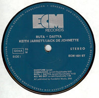 Keith Jarrett • Jack DeJohnette : Ruta And Daitya (LP, Album)