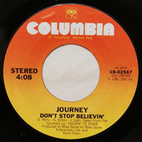 Journey : Don't Stop Believin' (7", Single, Styrene, Ter)