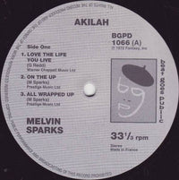 Melvin Sparks : Akilah! (LP, Album, RE)