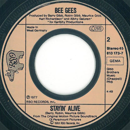 Bee Gees : The Woman In You (7", Single, Inj)