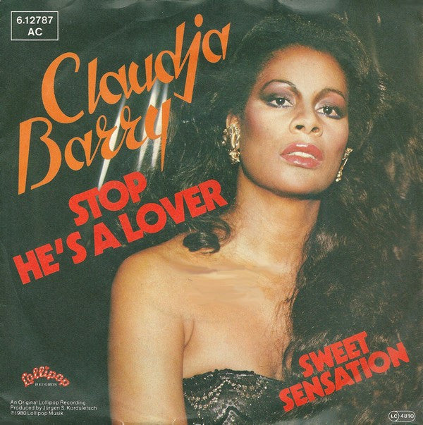 Claudja Barry : Stop He's A Lover (7", Single)