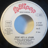 Claudja Barry : Stop He's A Lover (7", Single)