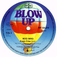 Boo Who : Angie Cries (12", Maxi)
